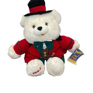 1993 Charles Dickens A CHRISTMAS CAROL Bear 22" 150th Anniversary KMart VTG